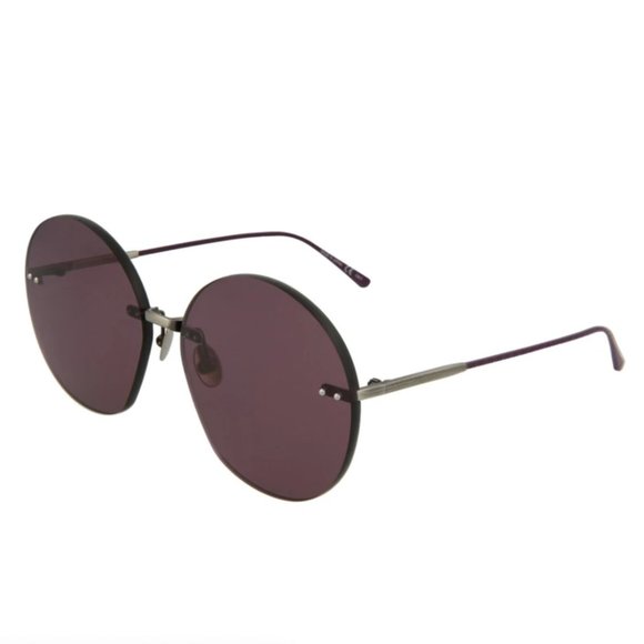 Bottega Veneta Unisex Violet Metal Sunglasses!